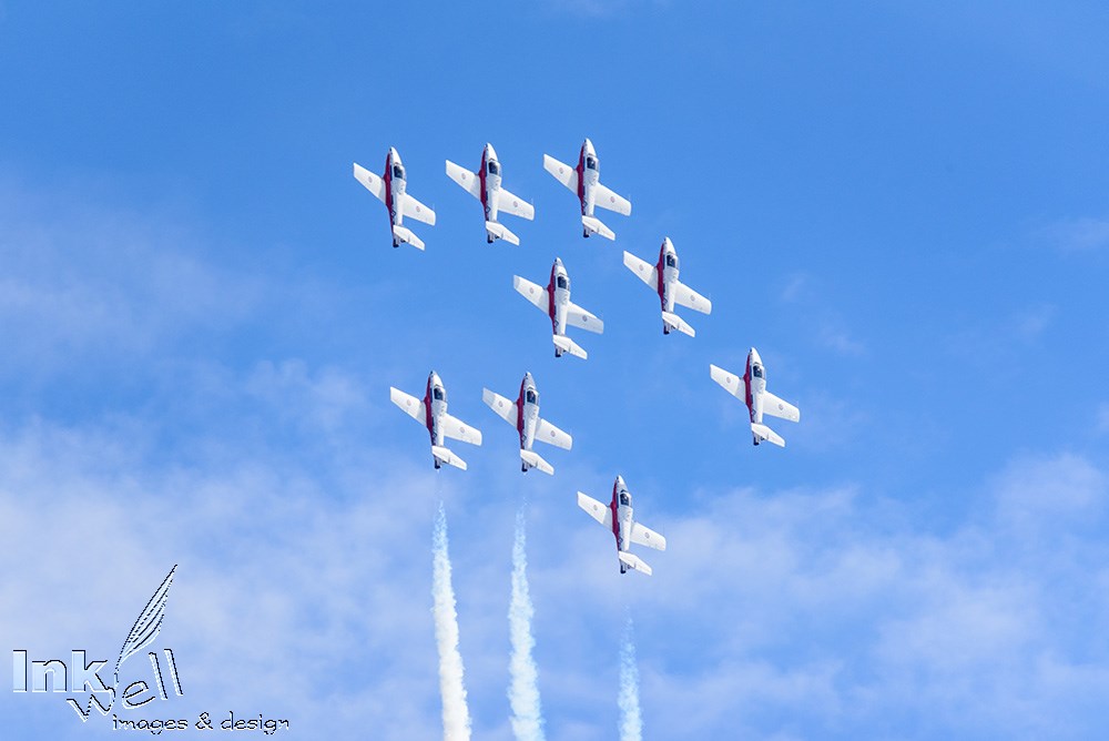 Art prints-aircraft, Snow Birds, Tutors (CT114)