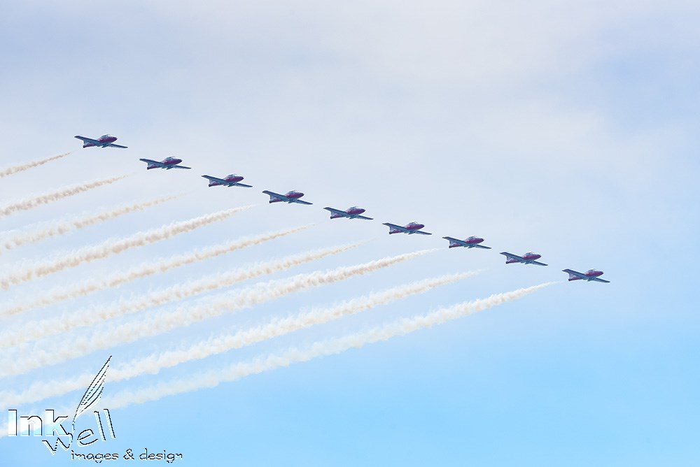 Art prints-aircraft, Snow Birds, Tutors (CT114)