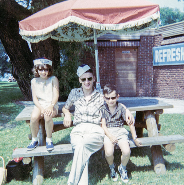 photo restored image of day out