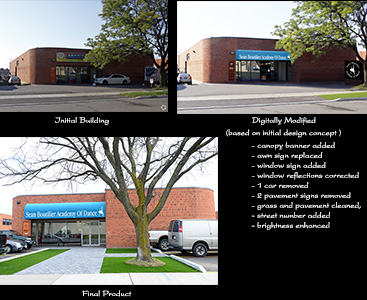 image compositing used to create proposal